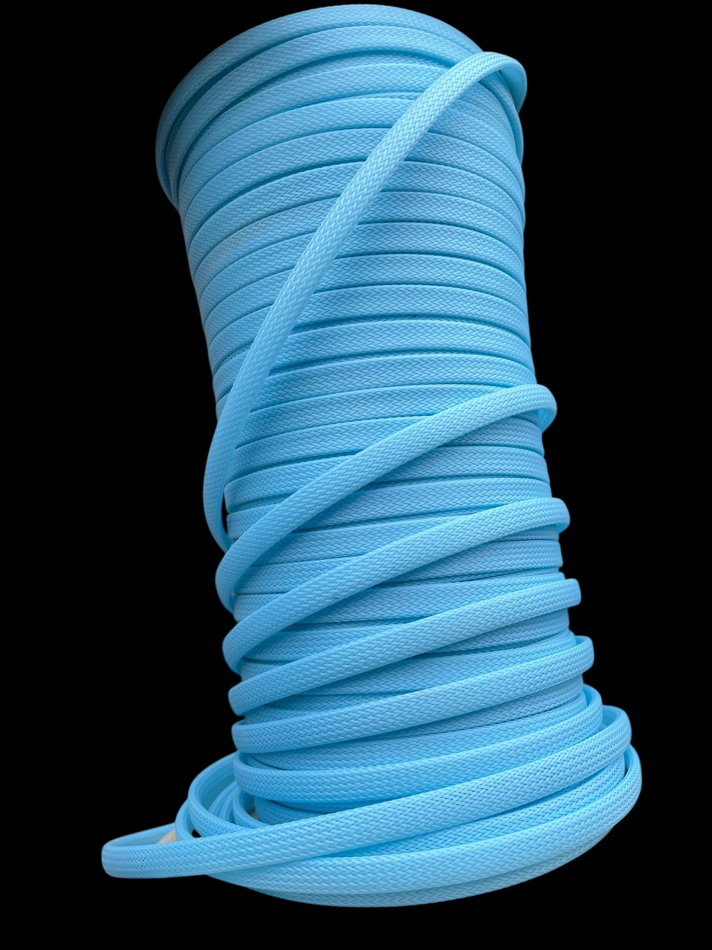Gulf Blue braided sleeve