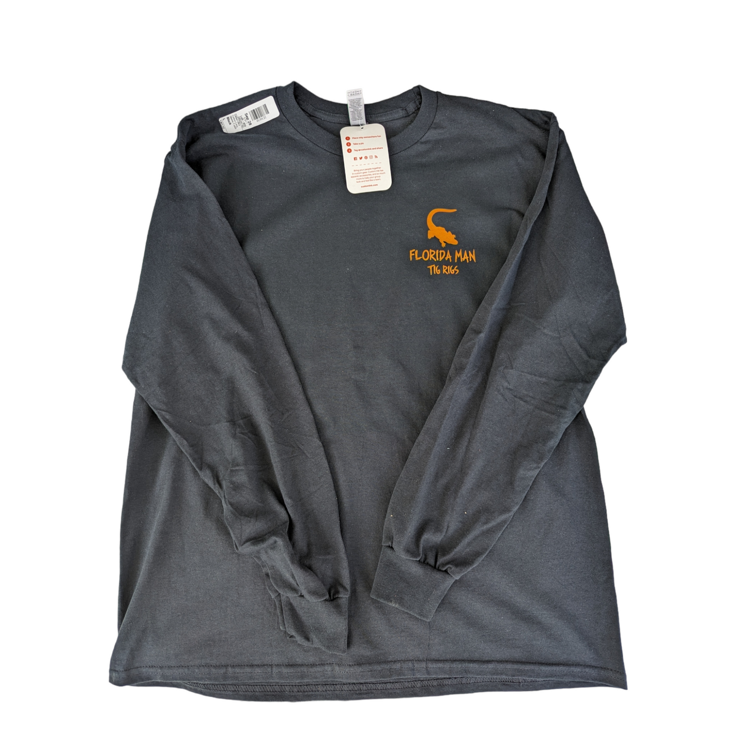 Grey Long Sleeve Dri-FIT Shirt – Florida Man Apparel