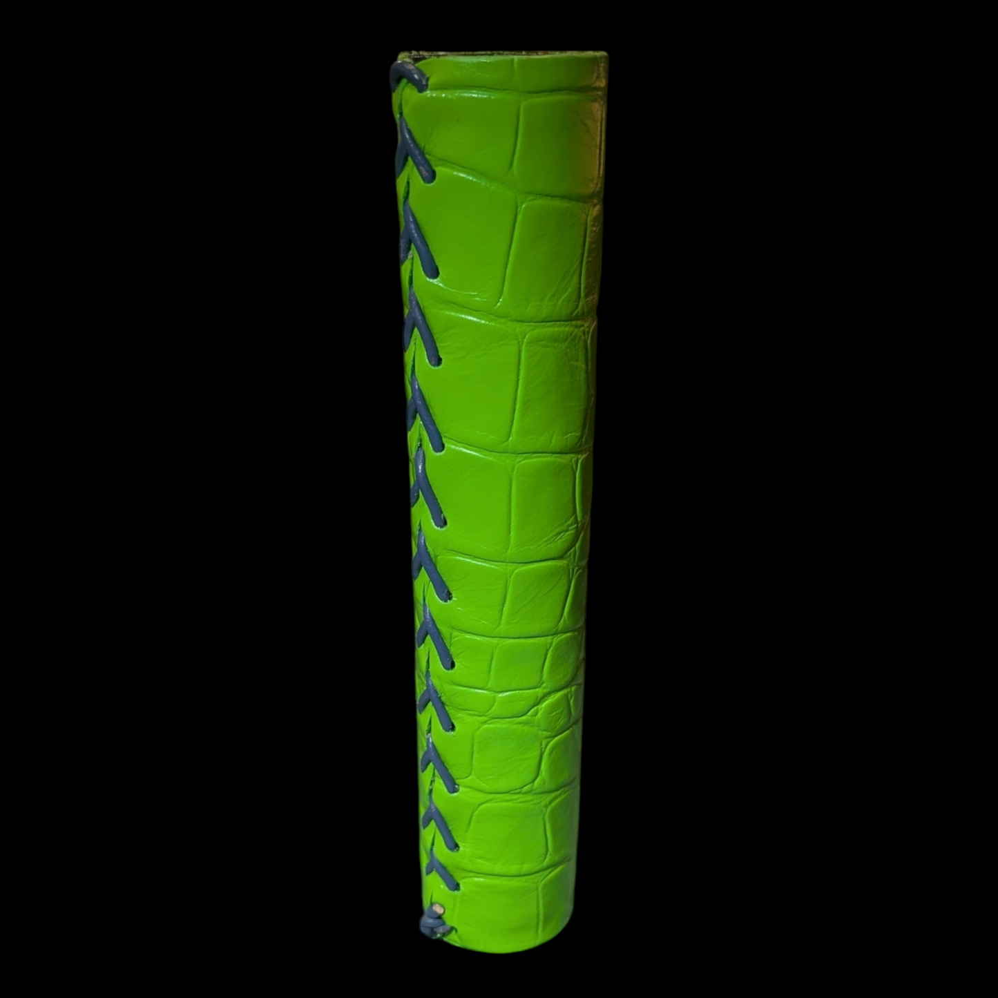 Neon Green Leather Handle